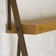 Стеллаж Slope – дизайнерский стеллаж из дерева и металла