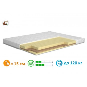 Матрас беспружинный MatroLuxe СЛИМ 7 / SLIM 7
