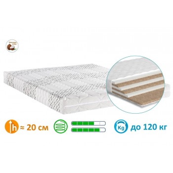 Матрас беспружинный MatroLuxe НЕАПОЛЬ / NAPOLI