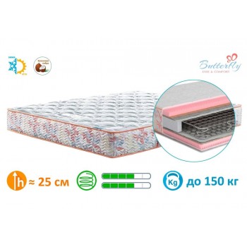 Матрас пружинный MatroLuxe Флаувер / Flower dual