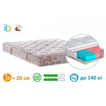 Матрас пружинный MatroLuxe Монтана кокос / Montana kokos Pocket Spring