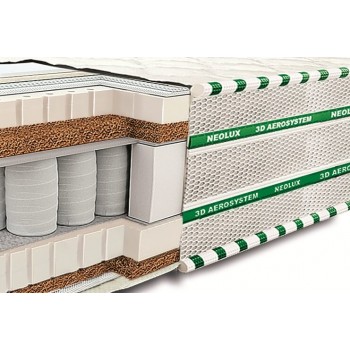 Матрас пружинный Neolux 3D МАГНАТ латекс кокос