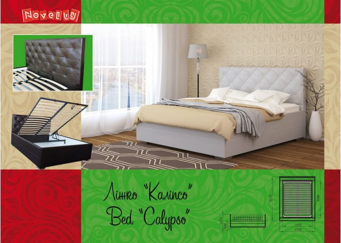  М'яке ліжко Novelty Каліпсо  6 — замовити в PORTES.UA