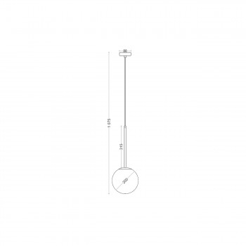 Підвіс Skarlat BL 1005-1P BK