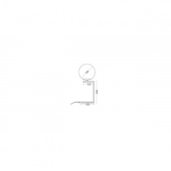 Настольная лампа Skarlat BL 1304-1P WH