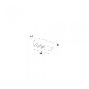 Точковий світильник Skarlat RSLC78036 3x2W BK 3000K