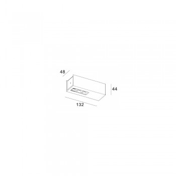 Точечный светильник Skarlat RSLC78036 3x2W WH+BK 4000K