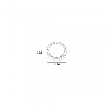 Точечный светильник Skarlat RSLC78073 9x1.5W WH+BK 4000K