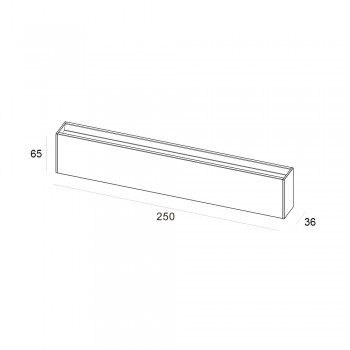 Настінний світильник Skarlat RWLB098 7W BK 3000K
