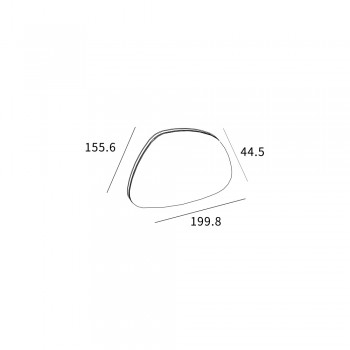 Настінний світильник Skarlat RWLB104 10W BK 3000K