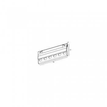 Skarlat RGD2014 6x3W BK 3000K