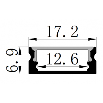 Алюминиевый профиль Skarlat LED PXG-2040