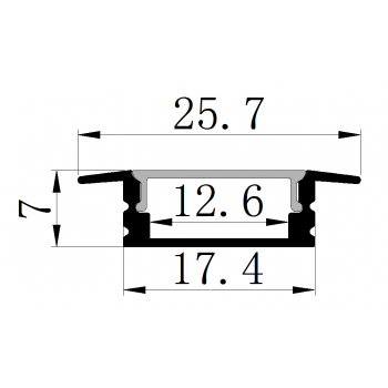 Алюминиевый профиль Skarlat LED PXG-2050