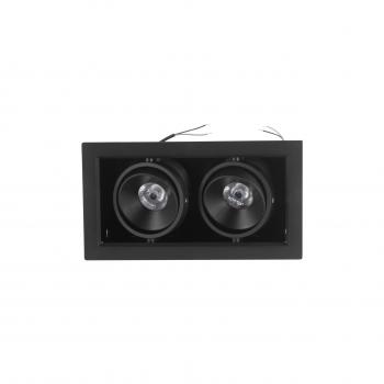 Точковий світильник Skarlat BX07-2-LED 2*7W BK 3000K