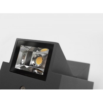 Уличный светильник Skarlat OLP2025-COB 3W+3W BK 3000K IP54