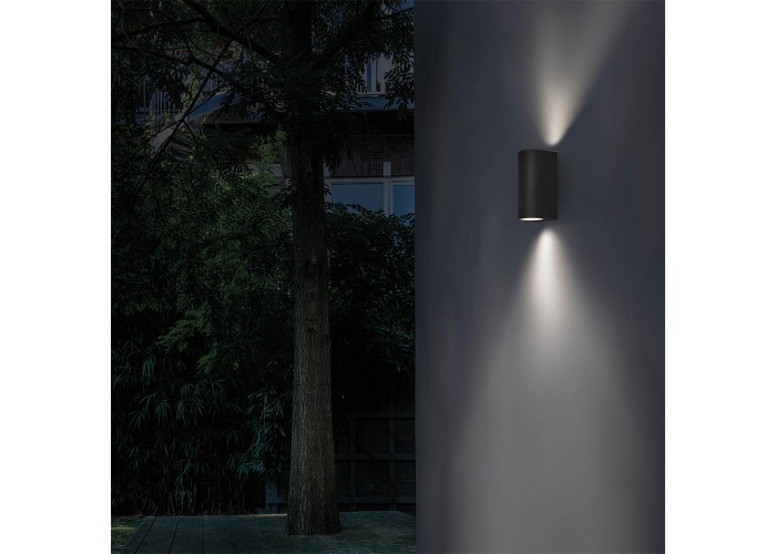  Уличный светильник Skarlat OLP5012-COB 6W+6W BK 3000K IP54  10 — купить в PORTES.UA