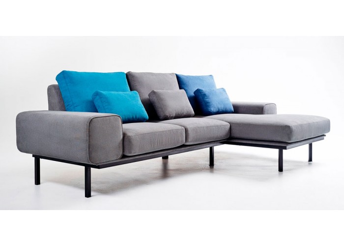  Мягкий угловой диван с подушками - 2  1 — купить в PORTES.UA
