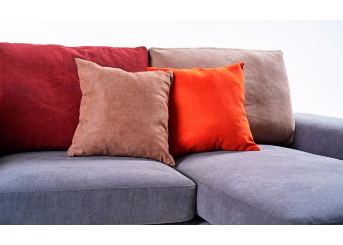  М'який кутовий диван з подушками.  9 — замовити в PORTES.UA