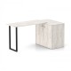 Кровать-трансформер + Письменный стол + Комод Sirim-D (3 в 1)/(Дуб крафт белый)