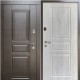 Двері вхідні квартирного типу • Акцент • Прованс (венге темний горизонт / сосна прованс)