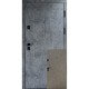 Дверь входная квартирного типа • Премиум • Стоун (мрамор черный/бетон бежевый)
