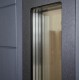Входная дверь с терморазрывом 367 Ufo (Цвет RAL 7016 + уличная пленка Vinorit белая) комплектация Cottage (KT1)