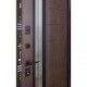 Вхідні двері з терморозривом 367 Ufo (Колір RAL 8019 + вулична плівка Vinorit біла) комплектація Cottage (KT1)