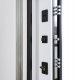 Вхідні двері з терморозривом 496 Ufo Black (Колір RAL 7016 + вулична плівка Vinorit біла) комплектація Cottage (KT1)