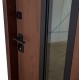 Входная дверь с терморазрывом Paradise Glass LP-1 (Цвет Дуб Темный + уличная пленка Vinorit) комплектация Bionica 2