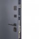 Вхідні двері з терморозривом Olimpia LP-3 (Колір Антрацит + вулична плівка Vinorit) комплектація Bionica 2