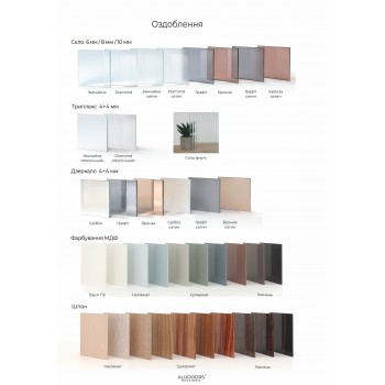 Міжкімнатні перегородки скляні лофт Clear