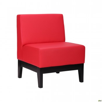 Крісло Квадро на дерев'яному каркасі (Н250) венге 670*670*850Н Неаполь N-36