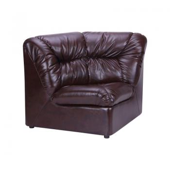 Диван Визит угловой модуль Мадрас дк браун