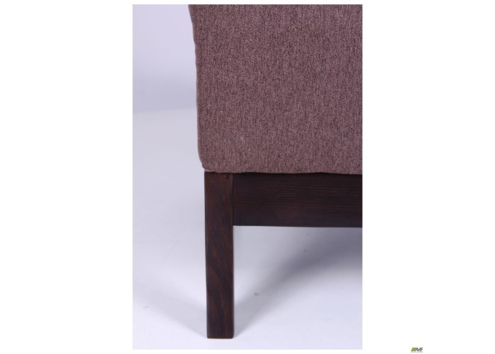  Кресло Квадро на деревянном каркасе (Н250) орех темный 670*670*850Н Сидней 19  7 — купить в PORTES.UA