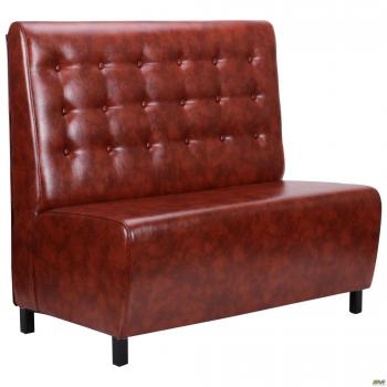 Диван Сіті на ніжках, венге (Н100) 1200*670*1100Н Мадрас тютюн