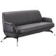 Диван Absolute Grey/Black