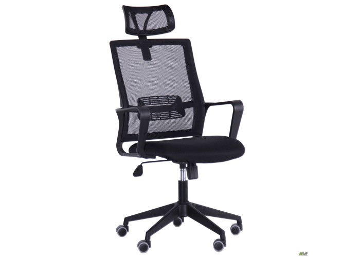  Кресло Matrix HR сиденье Сетка черная/спинка Сетка черная  2 — купить в PORTES.UA