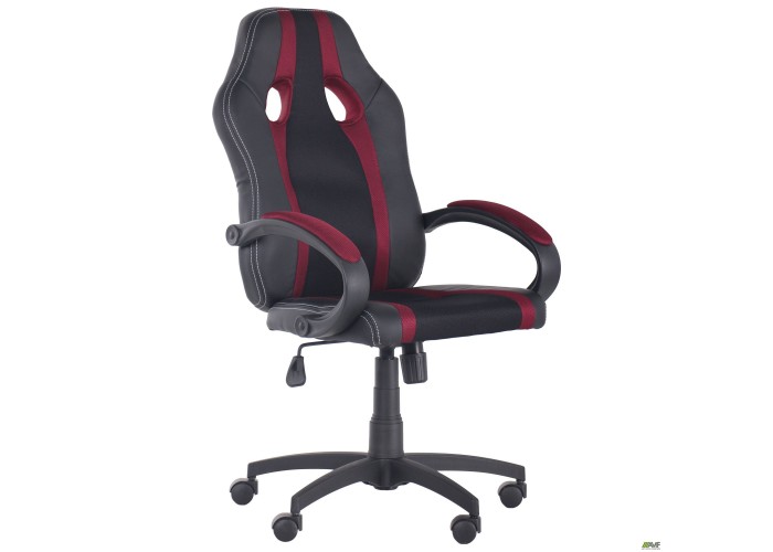  Кресло Shift Неаполь N-20/Сетка черная, вставки Сетка бордовая  1 — купить в PORTES.UA