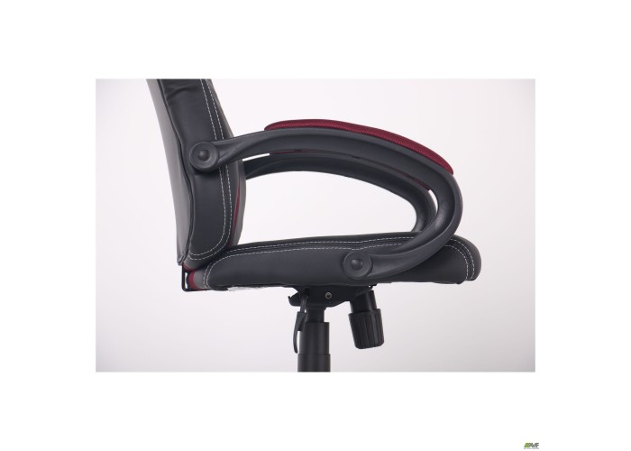  Крісло Shift Неаполь N-20/Сітка чорна, вставки Сітка бордова  11 — замовити в PORTES.UA
