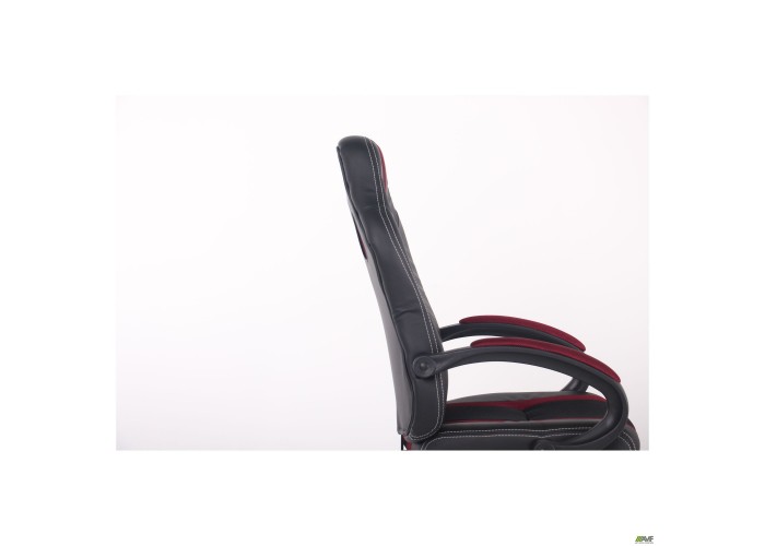  Крісло Shift Неаполь N-20/Сітка чорна, вставки Сітка бордова  12 — замовити в PORTES.UA