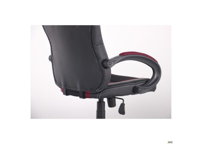 Крісло Shift Неаполь N-20/Сітка чорна, вставки Сітка бордова  13 — замовити в PORTES.UA