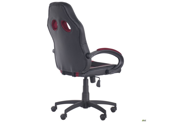  Крісло Shift Неаполь N-20/Сітка чорна, вставки Сітка бордова  5 — замовити в PORTES.UA