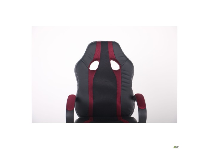  Кресло Shift Неаполь N-20/Сетка черная, вставки Сетка бордовая  6 — купить в PORTES.UA