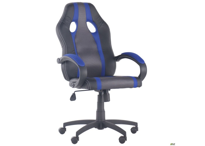  Кресло Shift Неаполь N-20/Сетка серая, вставки Сетка синяя  2 — купить в PORTES.UA
