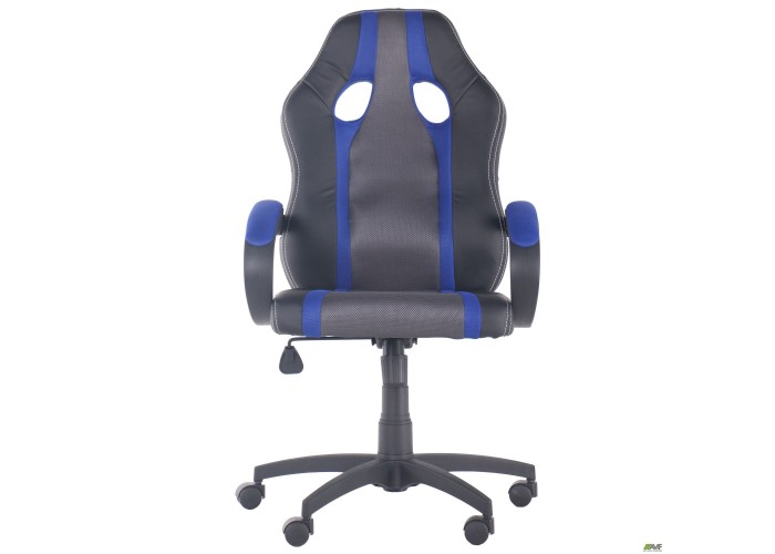  Крісло Shift Неаполь N-20/Сітка сіра, вставки Сітка синя  3 — замовити в PORTES.UA