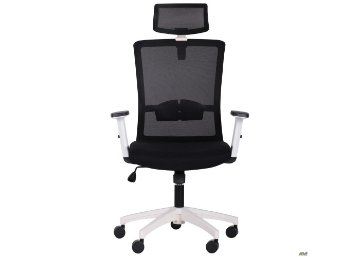  Кресло Uran White HR сиденье Сидней-07/спинка Сетка HY-100 черная  3 — купить в PORTES.UA