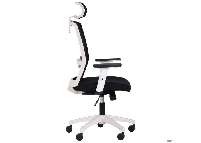  Кресло Uran White HR сиденье Сидней-07/спинка Сетка HY-100 черная  4 — купить в PORTES.UA