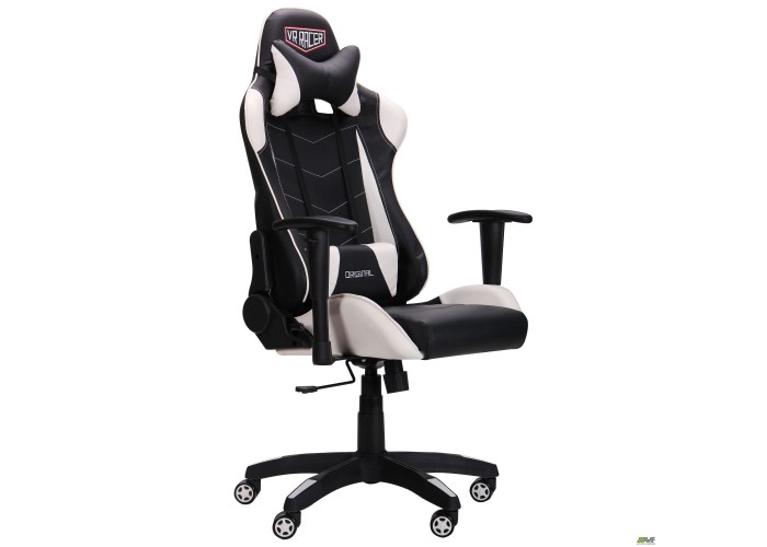  Кресло VR Racer Blade черный/белый  1 — купить в PORTES.UA