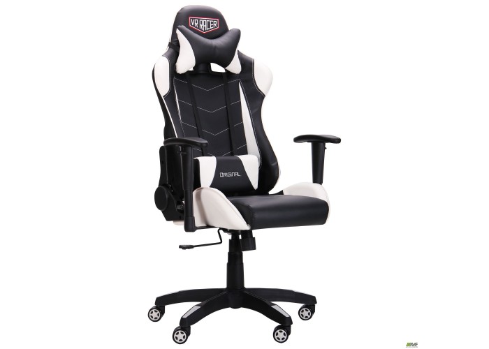  Кресло VR Racer Blade черный/белый  2 — купить в PORTES.UA