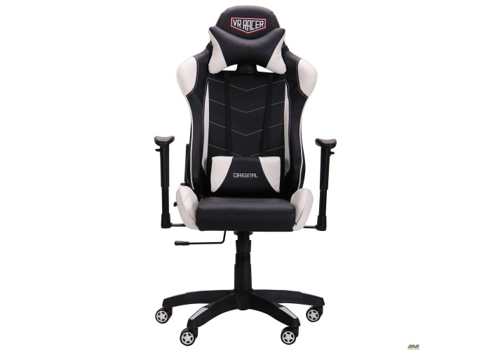  Кресло VR Racer Blade черный/белый  3 — купить в PORTES.UA